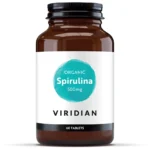 Viridian 100% Organic Spirulina 500mg 60 Vegetarian Tablets