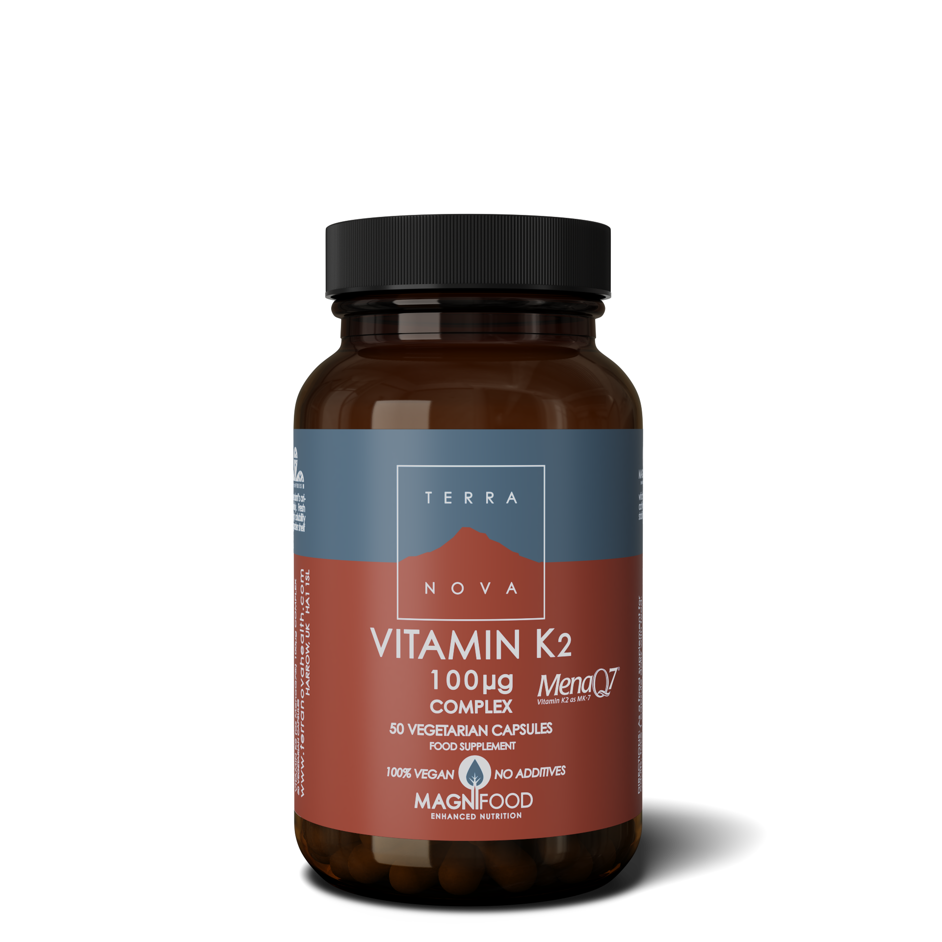 Terranova Vitamin K2 100ug Complex 50's