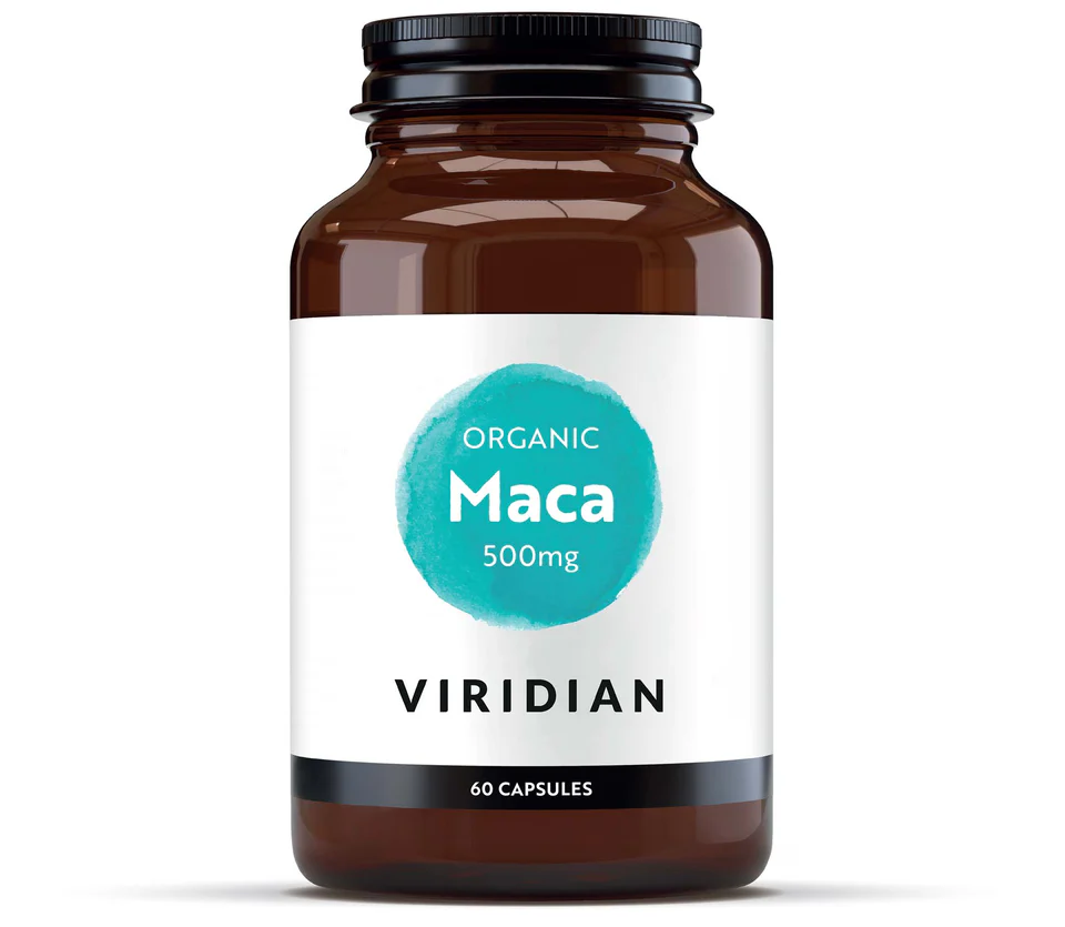 Viridian Organic Maca 500mg 60 Capsules