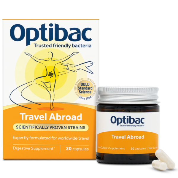 Home | Health Supplements UK Optibac Travel Abroad 20 Capsules