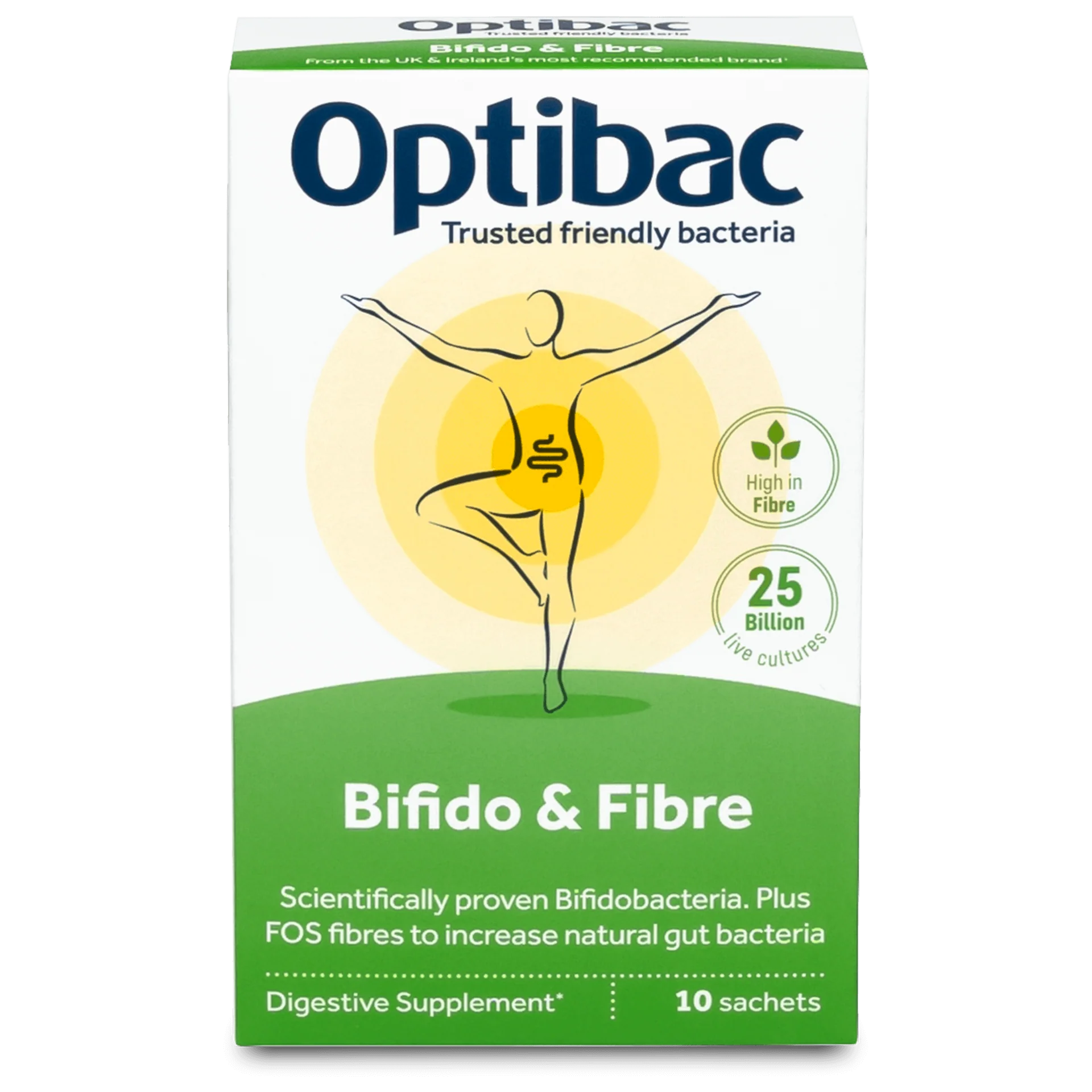 Optibac Bifidobacteria & Fibre 10 Sachet