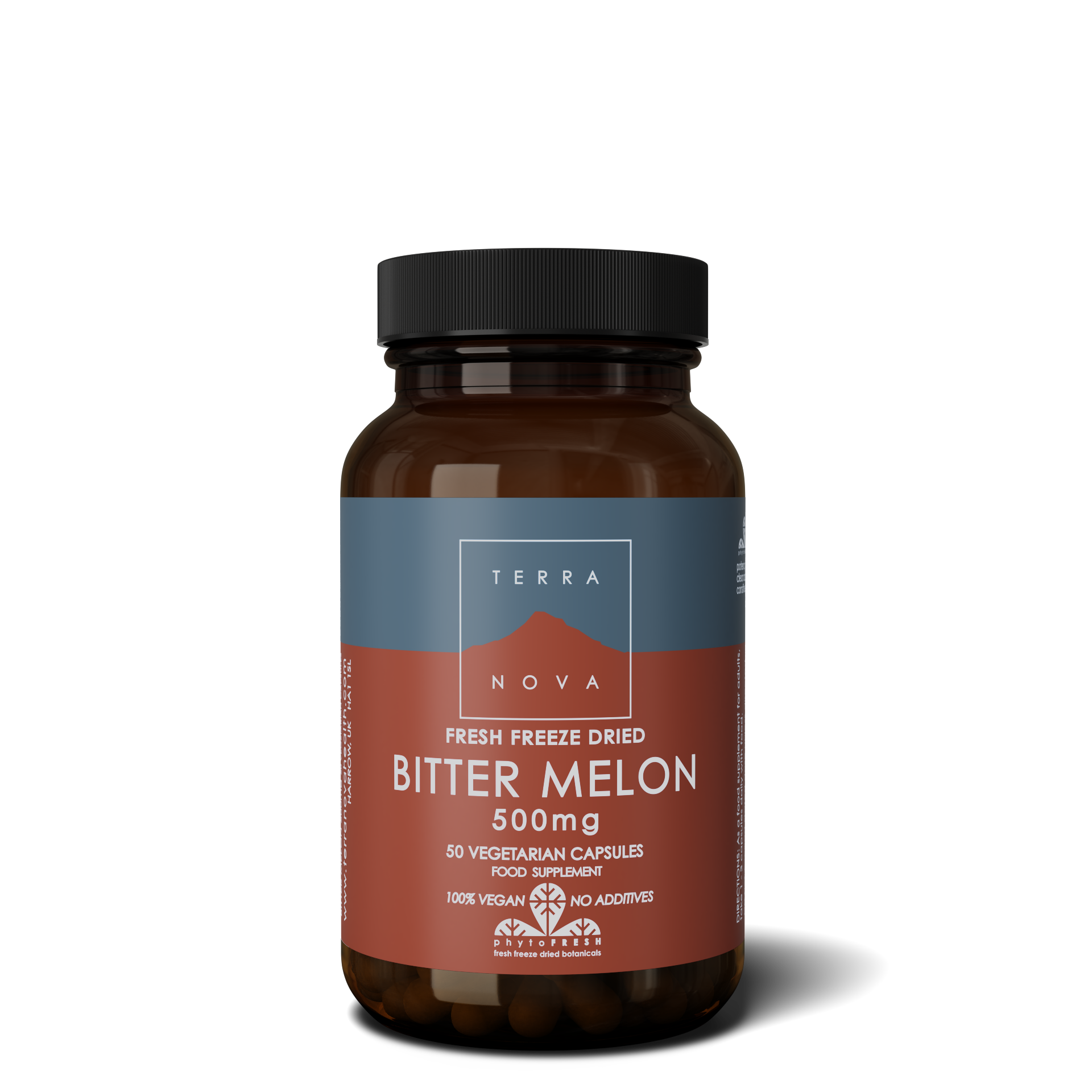 Terranova Bitter Melon 500mg (Fresh Freeze Dried Organic 50's)
