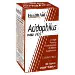 HealthAid Acidophilus (100 million)+FOS 60 Capsules