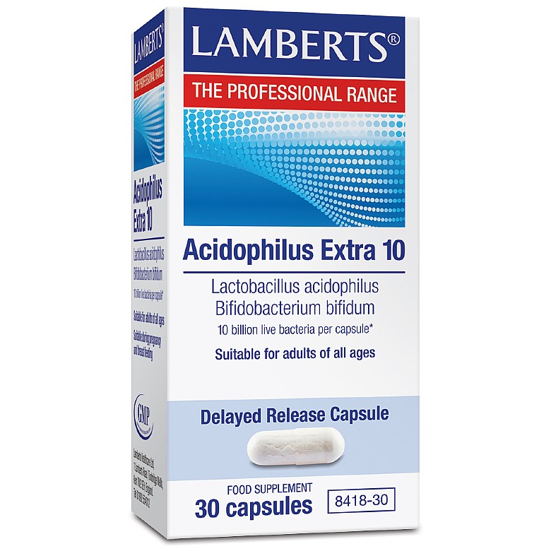 Lamberts Acidophilus Extra 10 60 Capsules