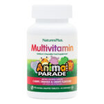 Natures Plus Animal Parade Assorted Flavour Animal Shaped 90 Chewables Tablets