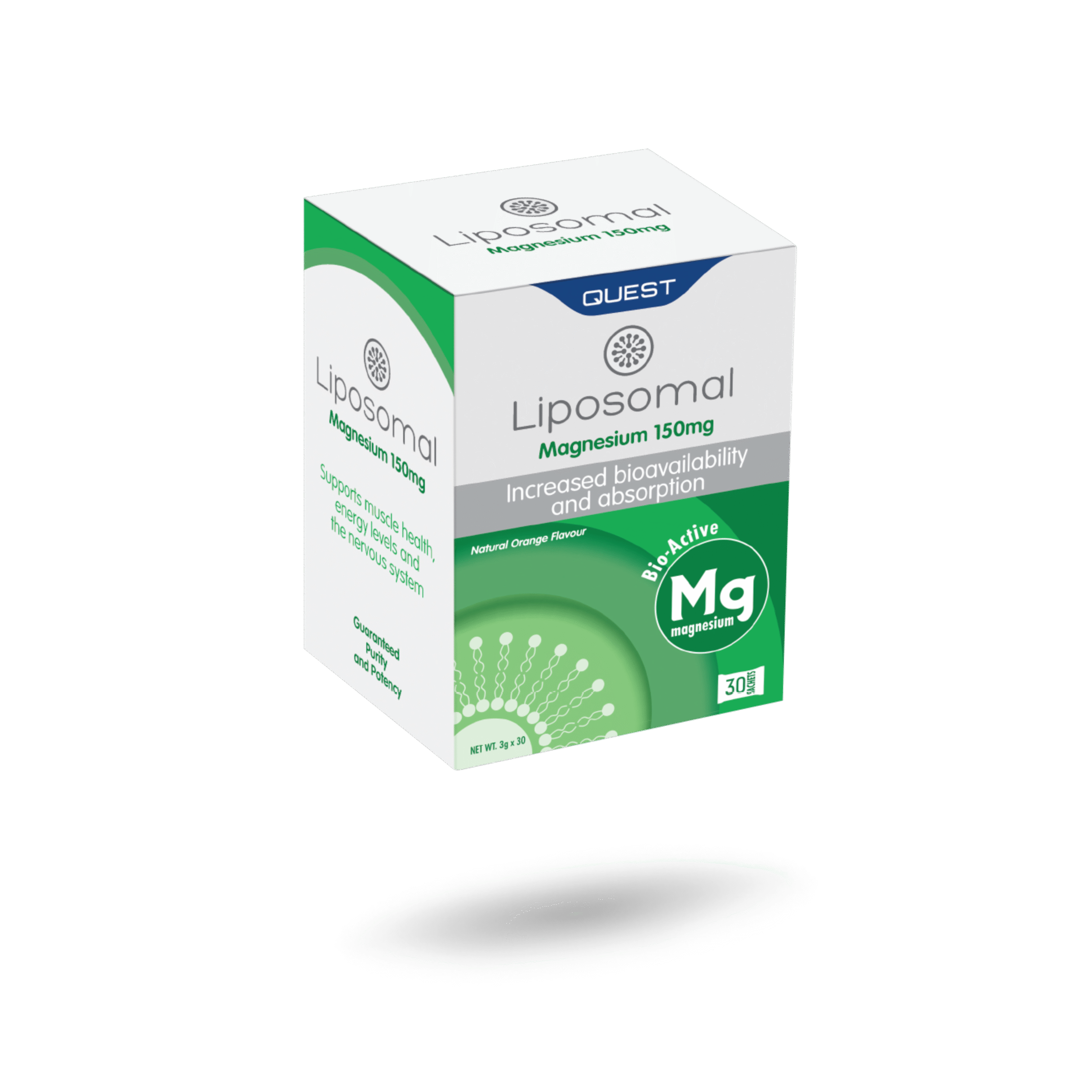 Quest Liposomal Magnesium 150mg 30 Sachets