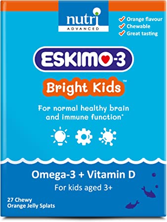 Nutri Advanced Eskimo-3 Bright Kids Jelly Splats 27 Jellies