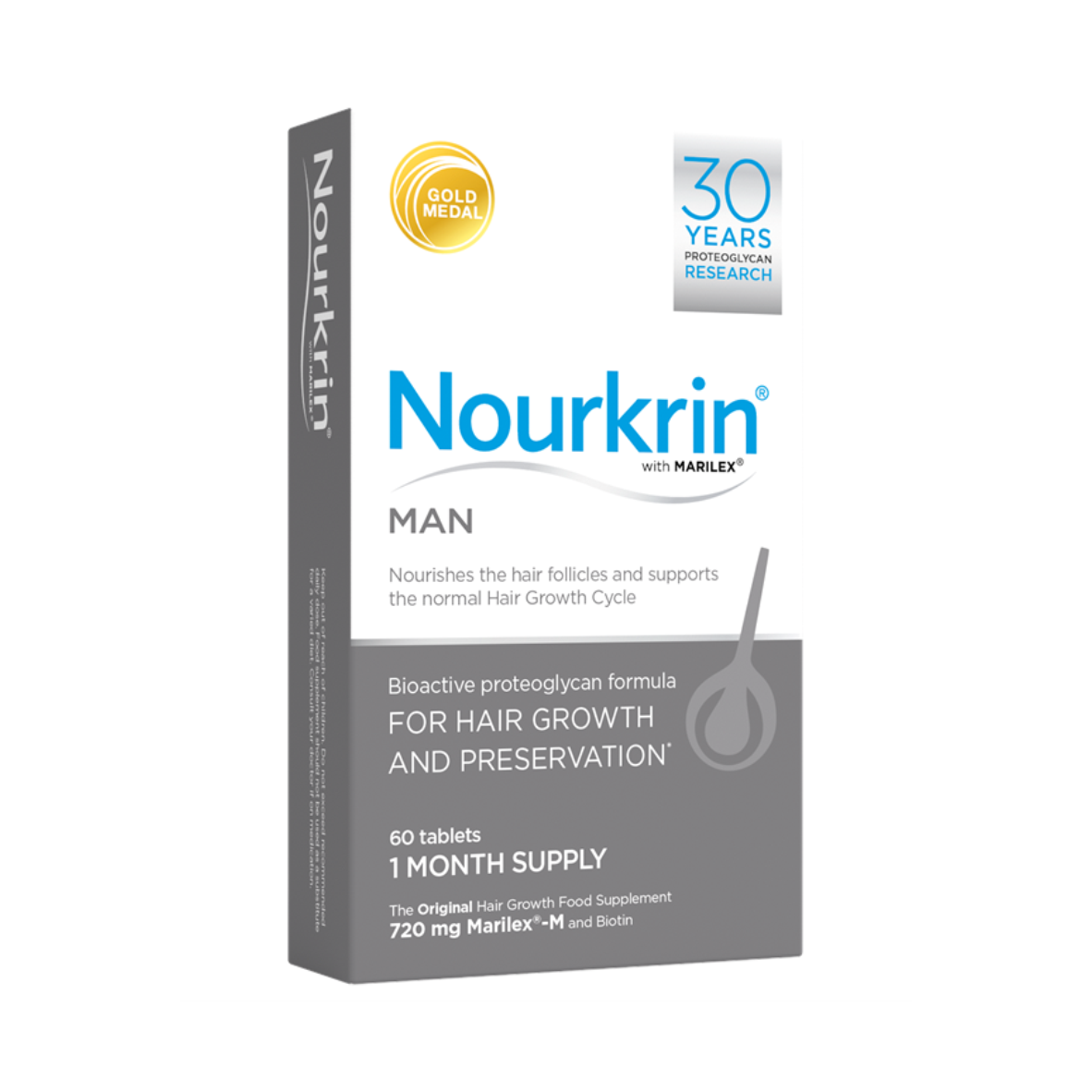 Nourkrin Man 60's Tablets (1 Month Supply)