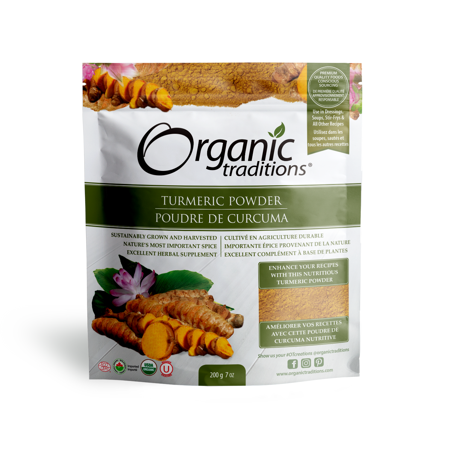 Organic Traditions Turmeric Powder