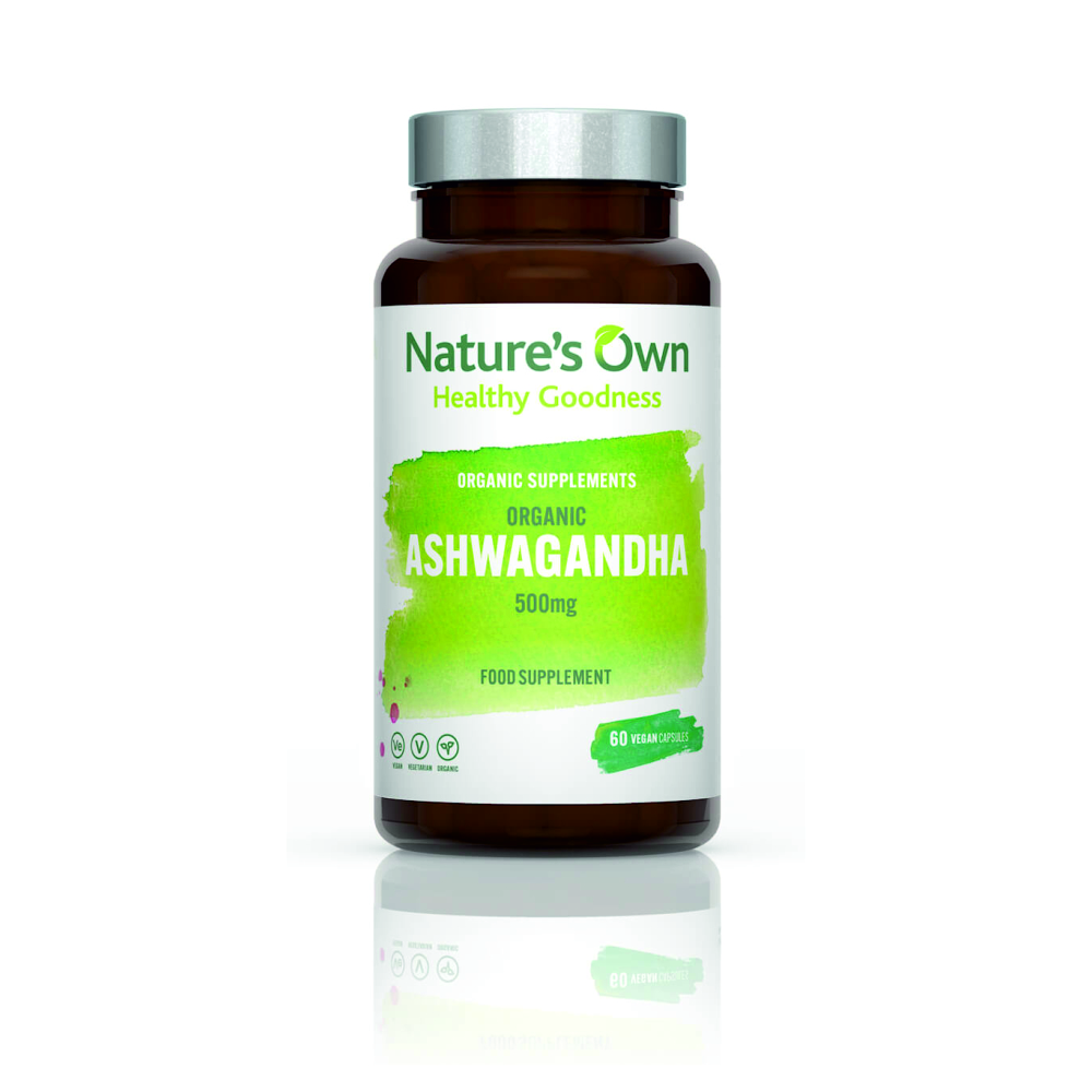 Nature's Own Organic Ashwagandha 60 Caps