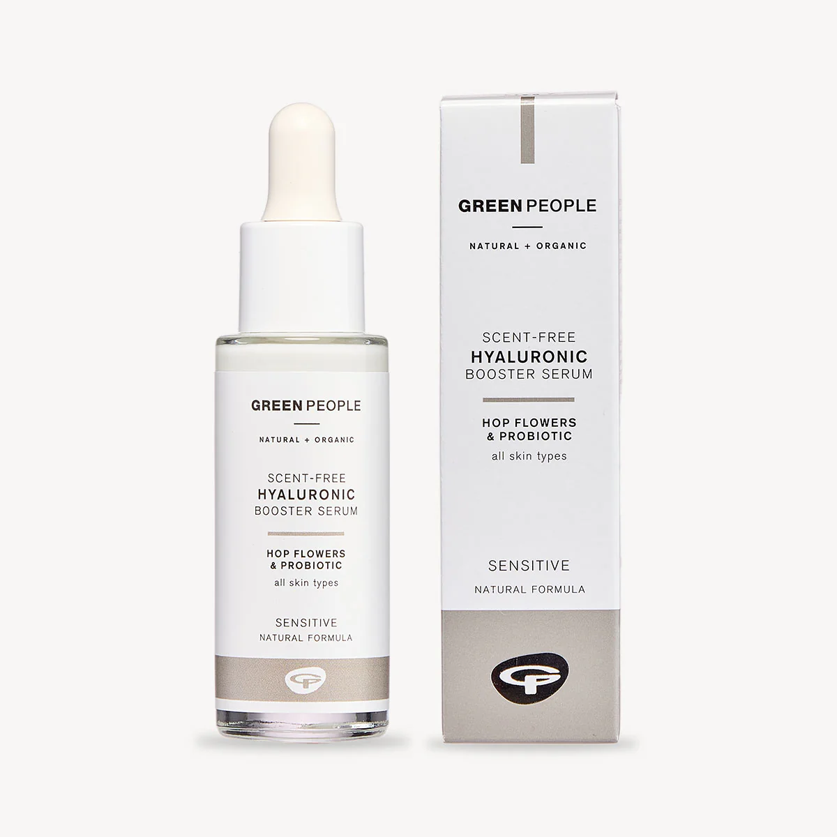 Green People Nordic Roots Scent Free Hyaluronic Booster Serum 28ml 