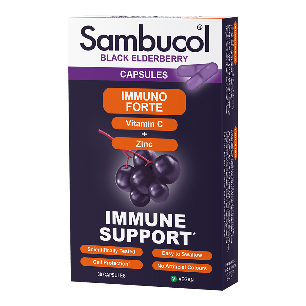Sambucol Immuno Forte Capsules - 30 Caps