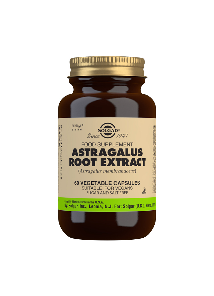 Solgar Astragalus Root Extract 60 Vegetable Capsules