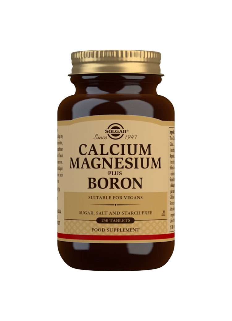 Solgar Calcium Magnesium Plus Boron 250 Tablets