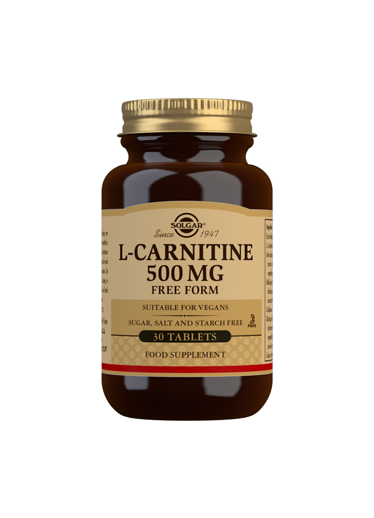 Solgar L-Carnitine 500mg 30 Tablets
