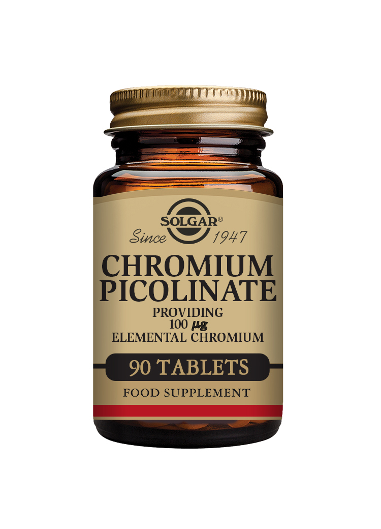 Solgar Chromium Picolinate 100ug 90 Tablets