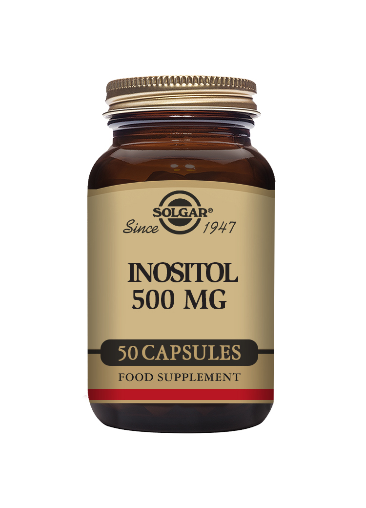 Solgar Inositol 500mg 50 Vegetable Capsules