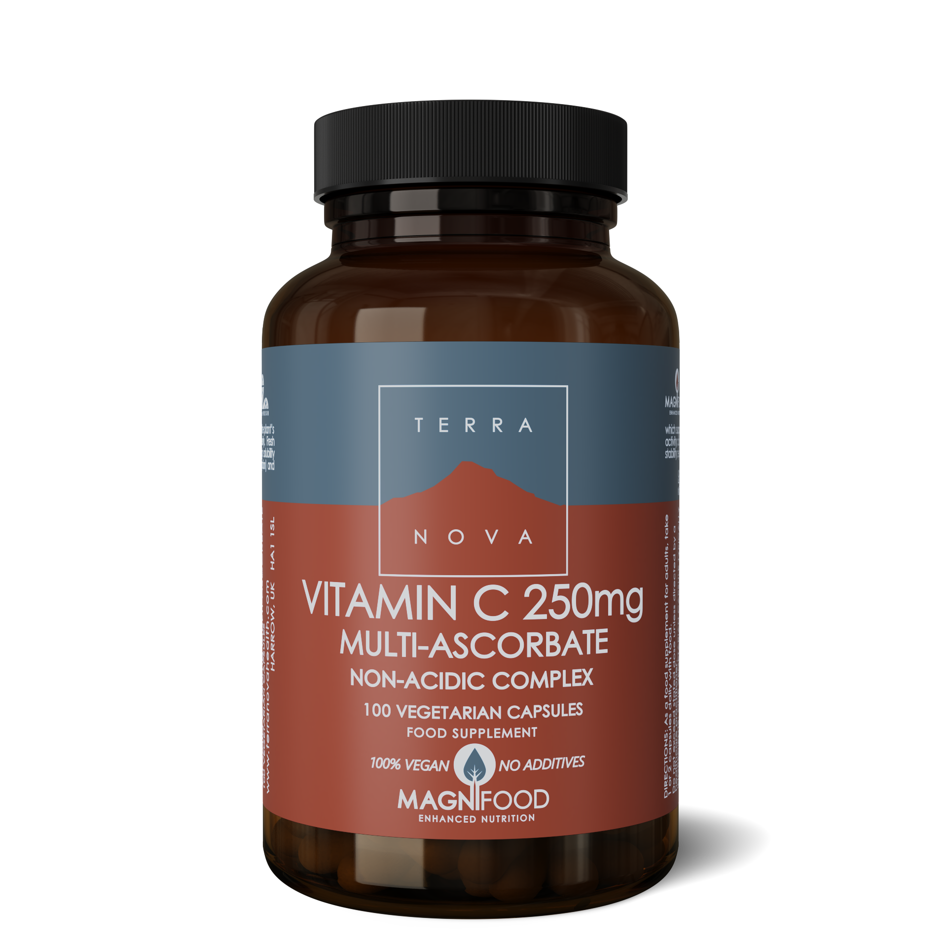 Terranova VITAMIN C 250mg COMPLEX 100 Caps