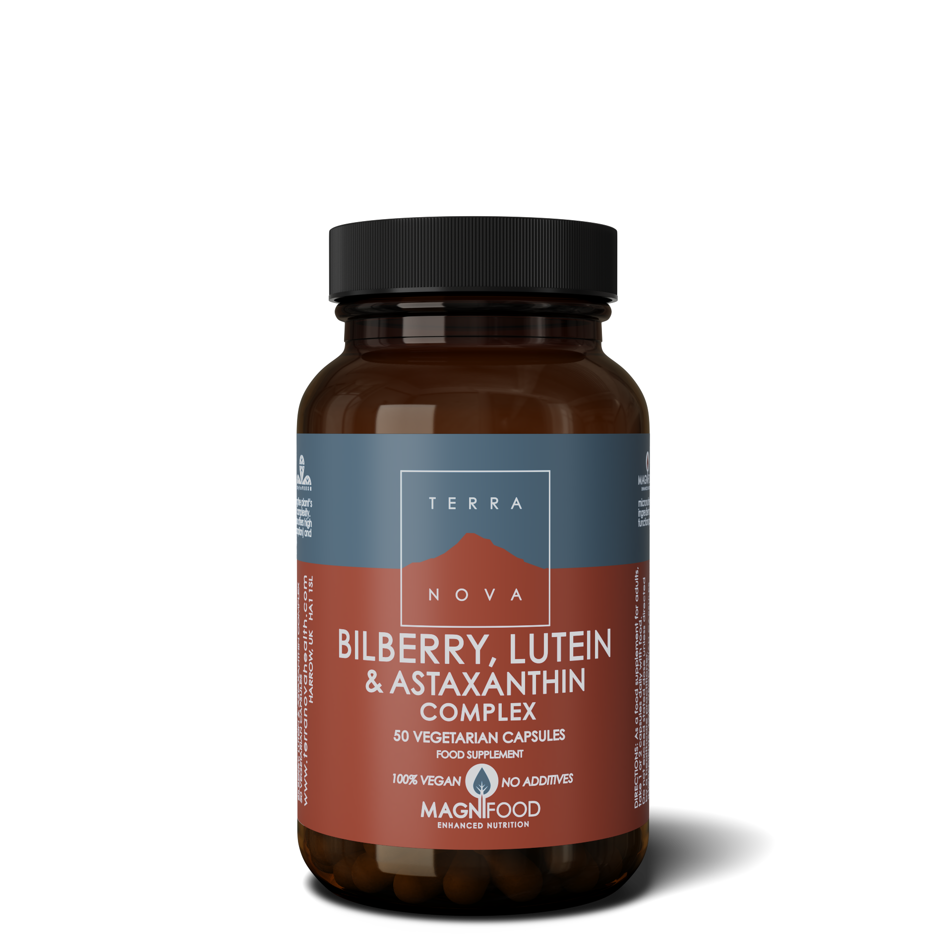 Terranova BILBERRY, LUTEIN & ASTAXANTHIN COMPLEX 50 Caps