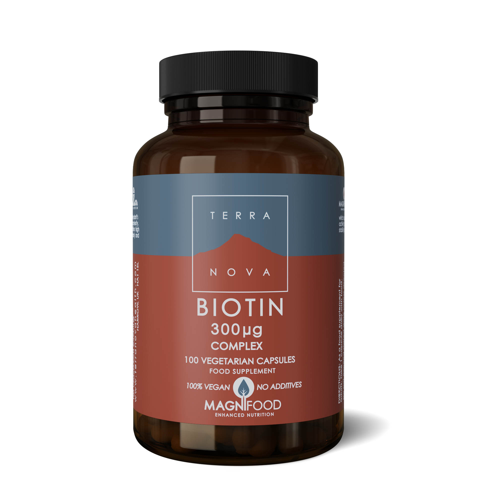 Terranova BIOTIN 300ug COMPLEX 100 Caps