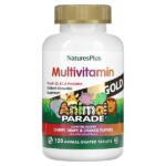 Natures Plus Animal Parade Multivitamin Gold Assorted 120 Chewable Tablets