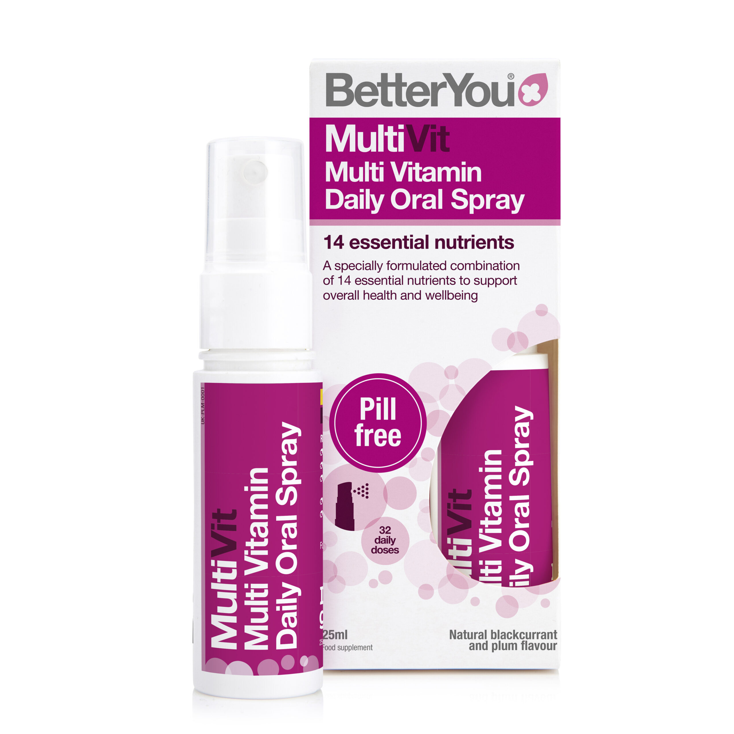 BetterYou Multivit Daily Oral Spray 25ml