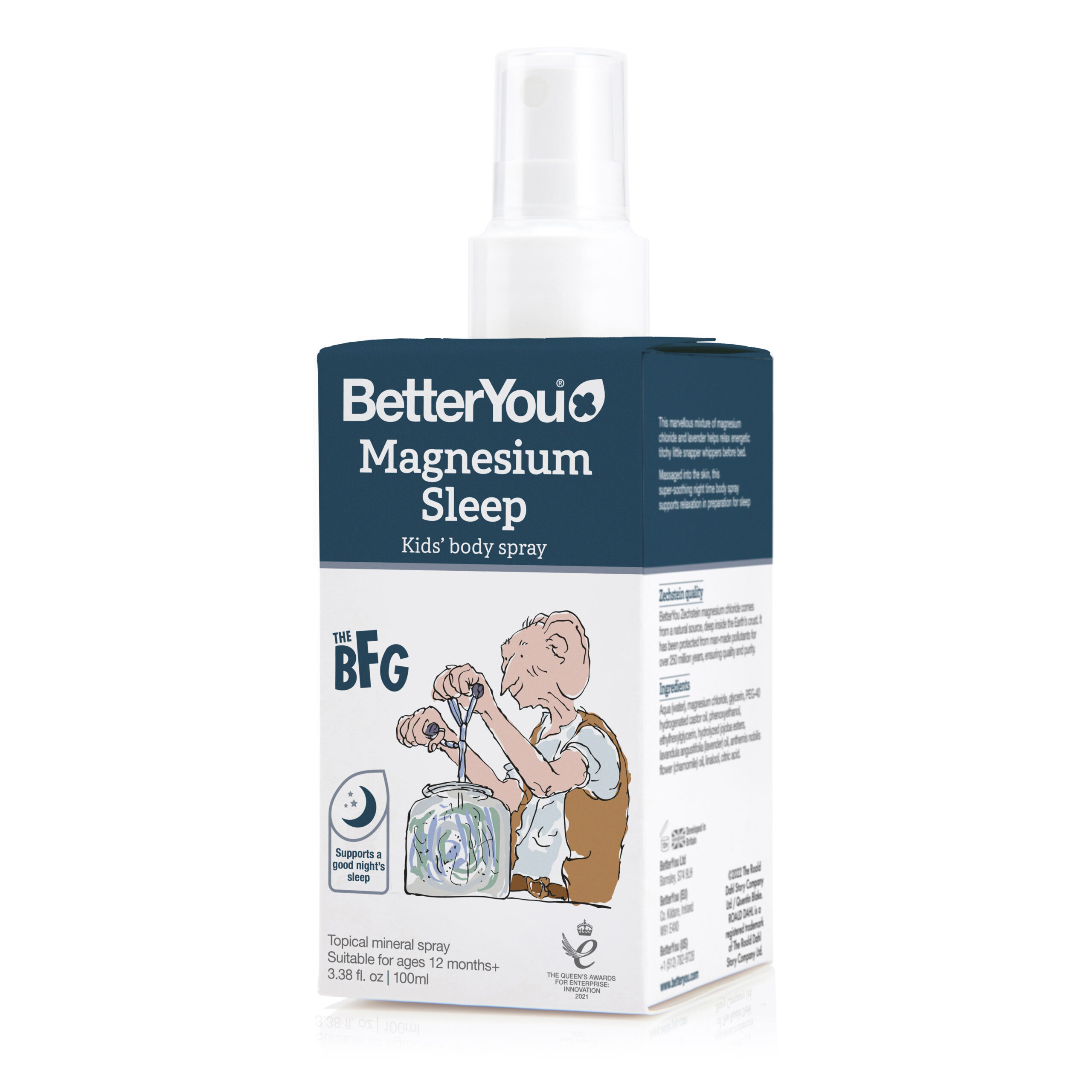 BetterYou Kids Magnesium Sleep Spray 100ml
