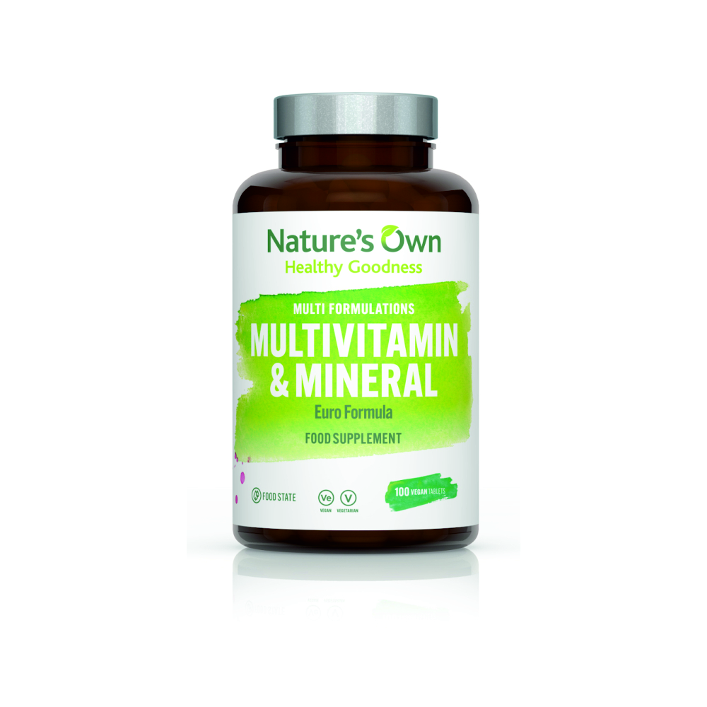 Nature's Own Multivitamin and Mineral Euro Formual 100 Tabs