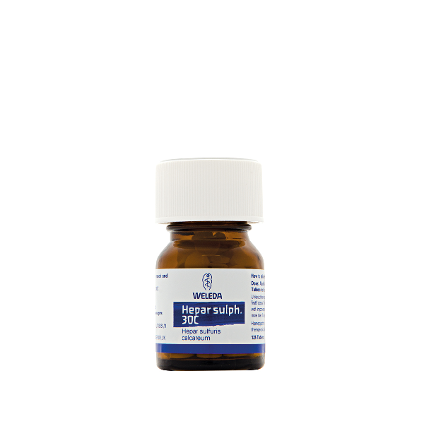 Weleda Hepar Sulp. 30C 125 Tabs