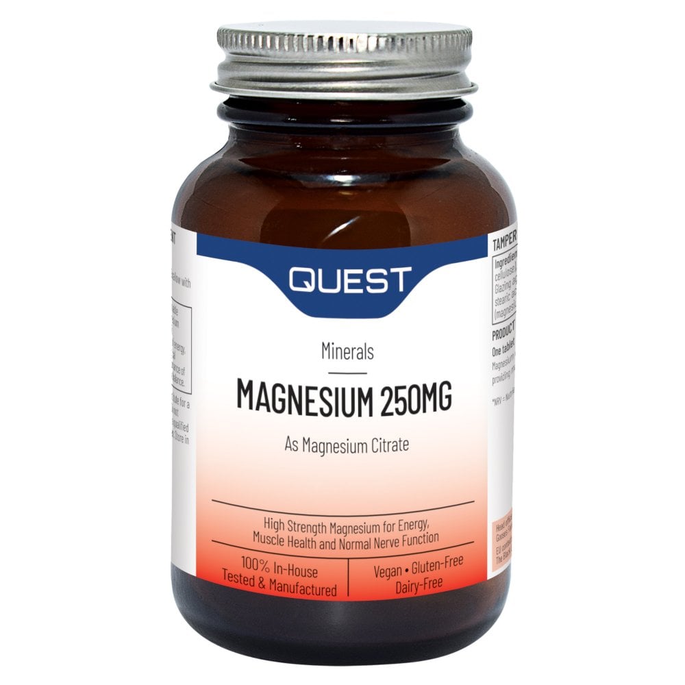 Quest Magnesium Citrate 250mg 60 Tablets