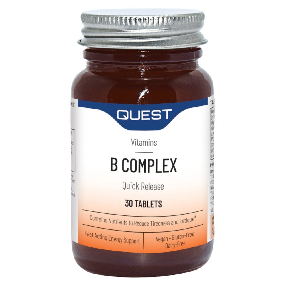 Quest B Complex Quick Release 30 Tablets