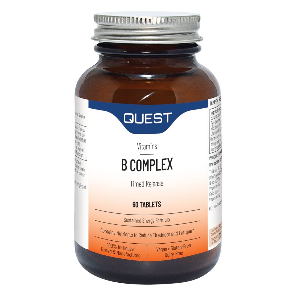 Quest B Complex Time Release 60 Tablets