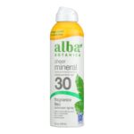 Alba Botanica Sheer Mineral Fragrance Free Sunscreen Spray SPF 30 148ml