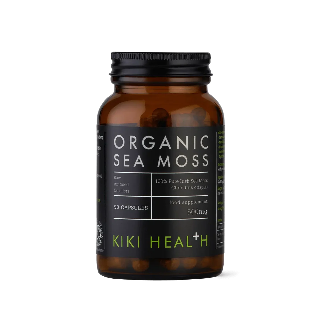 Kiki Health Organic Sea Moss 90 Capsules