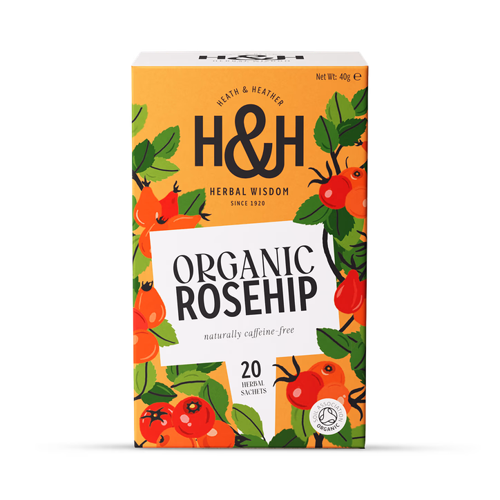 Heath and Heather Rosehip 20 Tea Bags