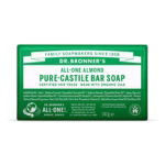 Dr. Bronner's All-One Almond Pure-Castile Soap Bar 140g