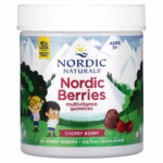 Nordic Naturals Nordic Berries Cherry Berry Flavor 120 Gummy