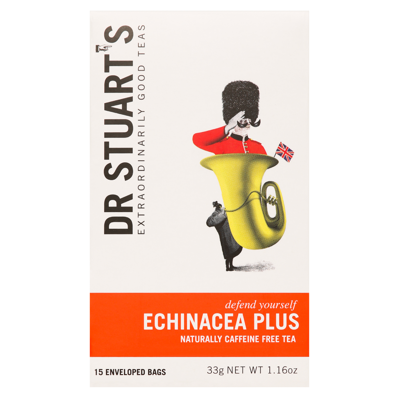 Dr Stuarts Echinacea Plus Herbal Tea 15 Bags