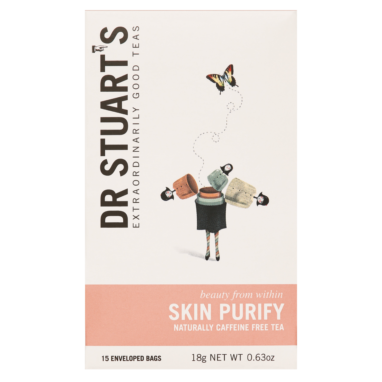 Dr Stuarts Skin Purify Herbal Tea 15 Bags
