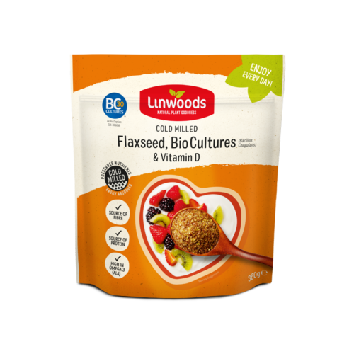 Linwoods Flaxseed Bio-cultures & Vitamin D 360g