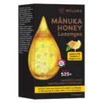 Melora Manuka Honey Lozenges Lemon with Propolis & Peppermint 12 Lozenges
