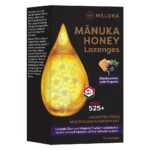 Melora Manuka Honey Lozenges Blackcurrant with Propolis 12 Lozenges