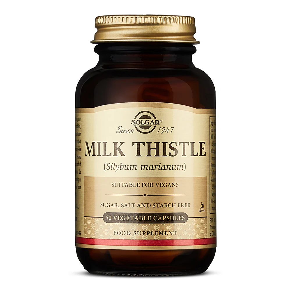 Solgar Milk Thistle 50 Vegetable Capsules