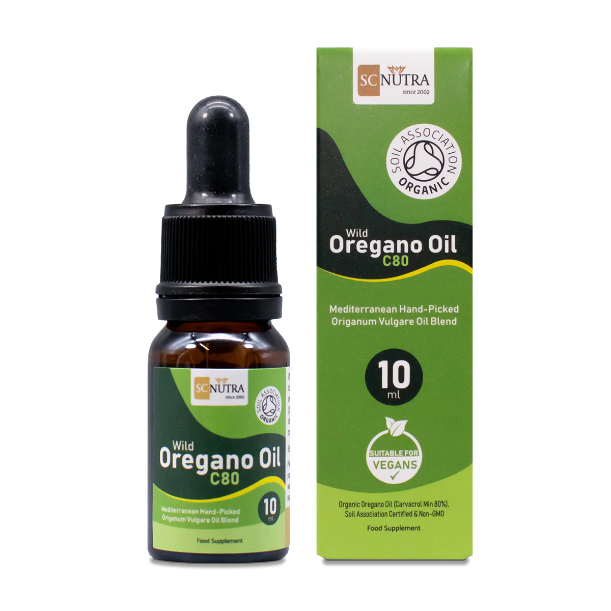 SC Nutra Organic Wild Oregano Oil C80 10ml